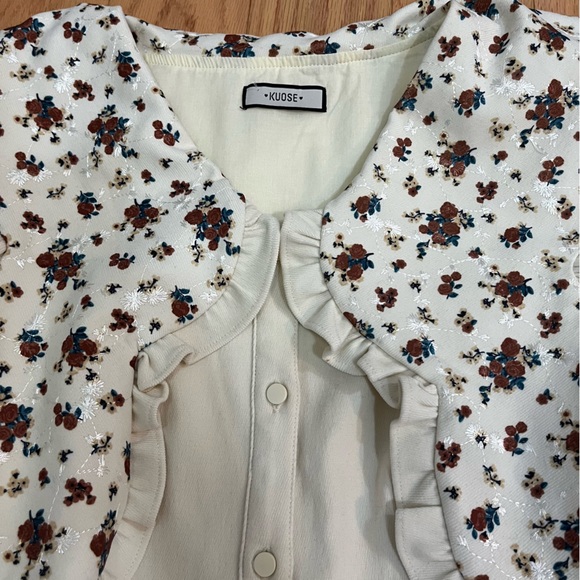 Kuose Peter Pan Collar Midi Dress - Picture 6 of 16